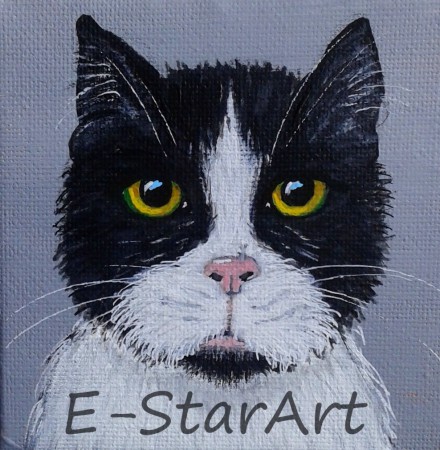 KRUIMEL 10 x 10 cm painting (SOLD)