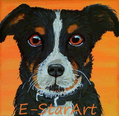 JOEP 10 x 10 cm painting (SOLD)