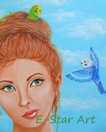 detail Birds nest 60 x 80 cm