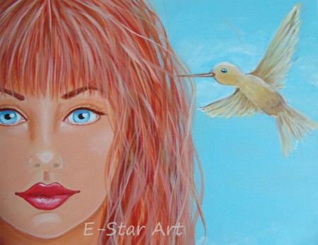 detail "styling birds" 60 x 80 cm