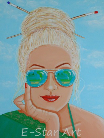 painting "Holidays" 60 x 80 cm