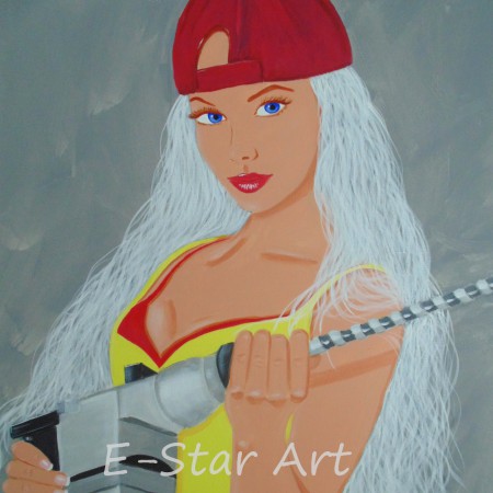 detail "Work in Progress" 70 x 90 cm